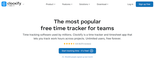 Clockify|完全無料でチーム利用できるタイムトラッカー